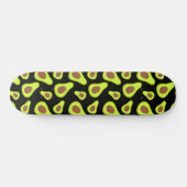 Grüne Avocados Gemüse Lover Veggie Gesunde Ernähru Skateboard (Horizontal)