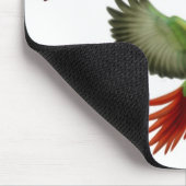 Grüne Backe Conures Mousepad (Ecke)