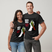 Grüne Backe: Vogelidiot (normal) T-Shirt (Unisex)