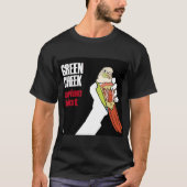 Grüne Backe: Vogelidiot (Zimt verdünnt) T-Shirt (Vorderseite)