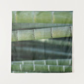 Grüne Bambusschießen Wandteppich (Vorderseite (Horizontal))