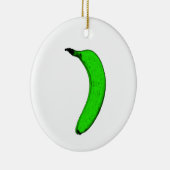 grüne Banane Keramikornament (Rechts)