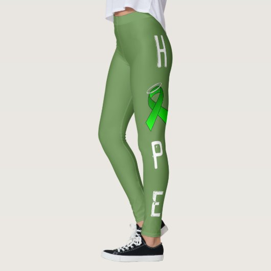 GRÜNE BAND-HOFFNUNGLEGGINS durch OASOTA Leggings (Links)