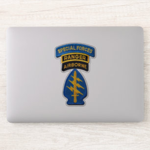 Grüne Barett-Kontur der Armee-Kraft-SFGA SFG Aufkleber