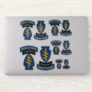 Grüne Barett-Kontur der Armee-Kraft-SFGA SFG Aufkleber