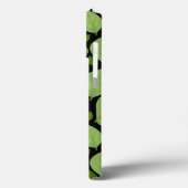 Grüne Basilika Blätter Herb Pflanze Muster Case-Mate iPhone Hülle (Rückseite / Links)