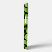 Grüne Basilika Blätter Herb Pflanze Muster Case-Mate iPhone Hülle (Rückseite / Rechts)