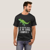 Grüne Basilisk-Eidechsen sind mein Geiststier T-Shirt (Vorne ganz)