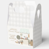 Grüne Bauern Markt Frische Babydusche Geschenkschachtel (Offen)