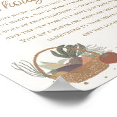 Grüne Bauern Marktwirtschaft Frische Windeln Poster (Ecke)