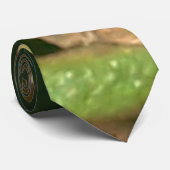 Grüne Baum-Frosch-Krawatte Krawatte (Gerollt)