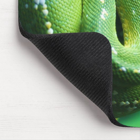 Grüne Baum-Pythonschlange Mousepad (Ecke)