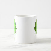 Grüne Baum-Tasse Kaffeetasse (Mittel)