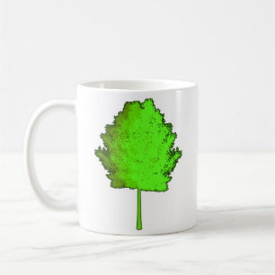Grüne Baum-Tasse Kaffeetasse