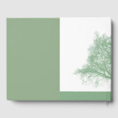 Grüne Bäume 2 Feier zum Gedenken an das Leben HCGB Gästebuch (Rückseite)