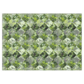 Grüne Bäume in Diamantfenster, Tischdecken (Vorderseite (Horizontal))