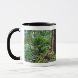 Grüne Bäume in Great Otway Regenwald Australien Tasse