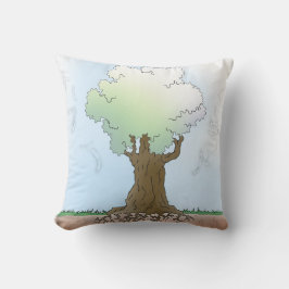 Grüne Bäume Kissen