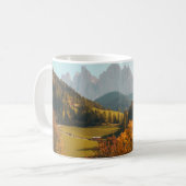 GRÜNE BÄUME UND GRASS-FELD KAFFEETASSE (Vorderseite Links)