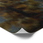 GRÜNE BÄUME WÄHREND DES TAGES POSTER (Ecke)