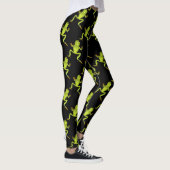 Grüne Baumfrösche Leggings (Rechts)