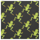 Grüne Baumfrösche Stoff (Muster)