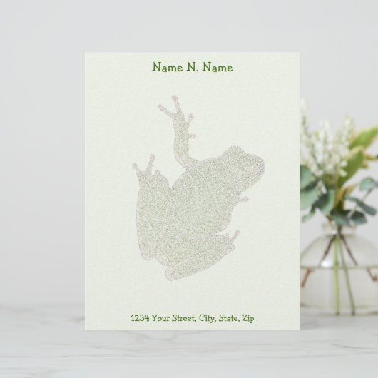 Grüne Baumkronen-Letterhead-Geschichten Briefkopf (Stehend Vorderseite)