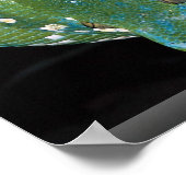 Grüne Baumpython, Neue Guinea Poster (Ecke)