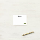 Grüne Baumpython Post-it Klebezettel (Auf Schreibtisch)