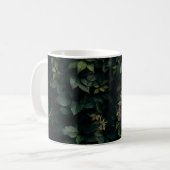 GRÜNE BEBAUTE PFLANZE KAFFEETASSE (Vorderseite Links)