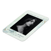 Grüne Beerdigungsleistungen für Schmetterlinge Magnet (Linke Seite)