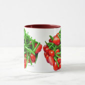 Grüne Beere und Tomaten Tasse (Zentrum)