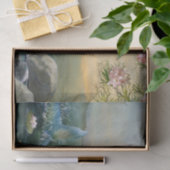 grüne behaarte Meerjungfrau Seidenpapier (Geschenk)