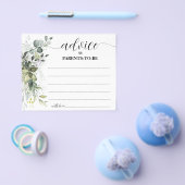 Grüne Beratung für Mama & Vater Kinderduschkarte Flyer (Einzeln)