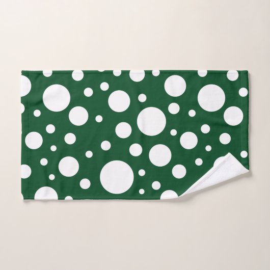 Grüne Bereiche Badehandtuch Set (Handtuch)