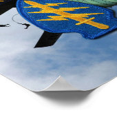 Grüne Berets Veteranen der Spezialkräfte Poster (Ecke)