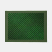Grüne Beschaffenheits-Druck-Tür-Matte Fußmatte (Vorderseite)