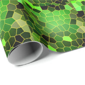 Grüne Bienenstock Geschenkpapier (Rolleneckpunkt)