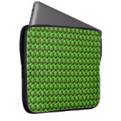 Grüne Bienenstock Laptopschutzhülle (Vorne Rechts)