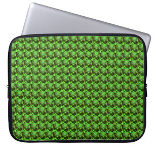 Grüne Bienenstock Laptopschutzhülle