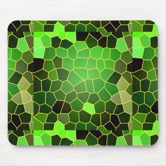 Grüne Bienenstock Mousepad (Vorne)