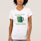 Grüne Bierpuppe T-Shirt (Vorderseite)