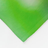 Grüne Birke Blätter Tulpen-Blume Fleecedecke (Ecke)