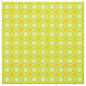 Grüne, bittere Donuts mit Ocker Stoff (Muster)