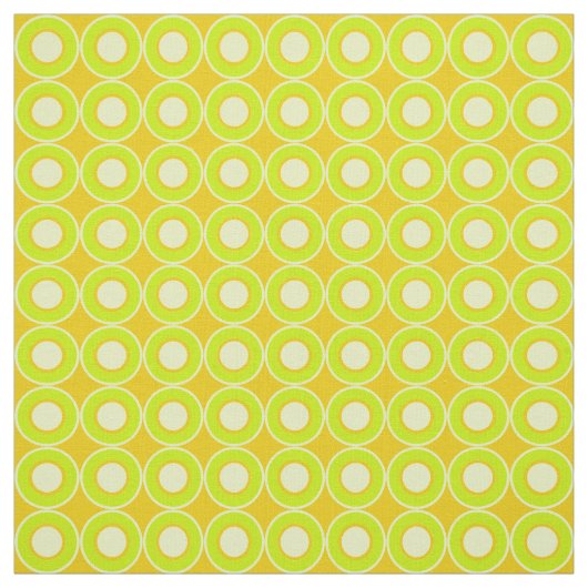 Grüne, bittere Donuts mit Ocker Stoff (Muster)