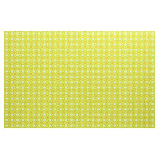 Grüne, bittere Donuts mit Ocker Stoff (Fat Quarter (45,7 x 55,9 cm))