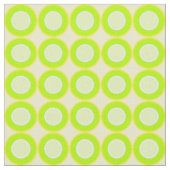 Grüne, bituminöse Donuts mit grüner Füllung auf Ge Stoff (Nahaufnahme)