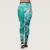 Grüne Blase Leggings (Rückseite)