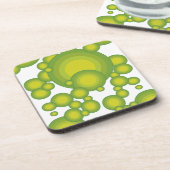 Grüne Blasen Untersetzer (Linke Seite)