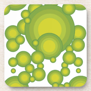 Grüne Blasen Untersetzer